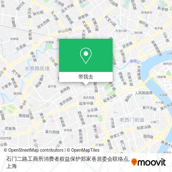 石门二路工商所消费者权益保护郑家巷居委会联络点地图