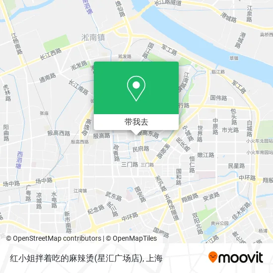 红小姐拌着吃的麻辣烫(星汇广场店)地图