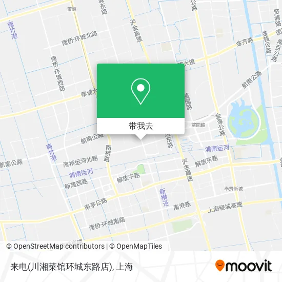 来电(川湘菜馆环城东路店)地图