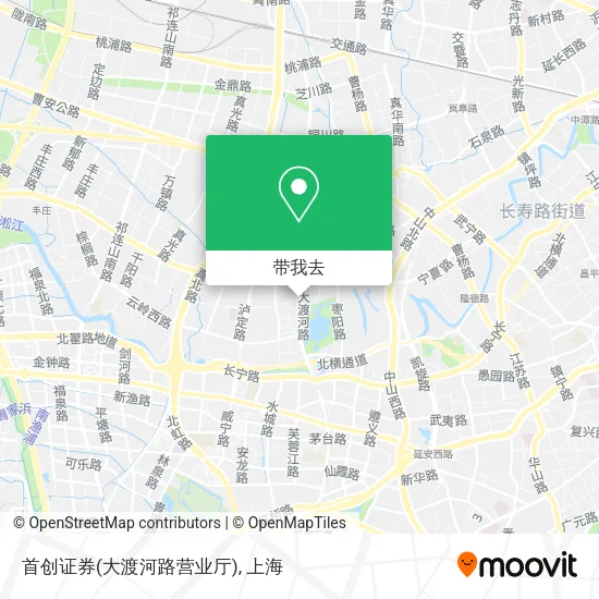 首创证券(大渡河路营业厅)地图