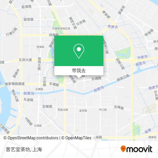 普艺堂茶坊地图