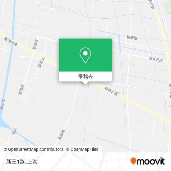 新三1路地图