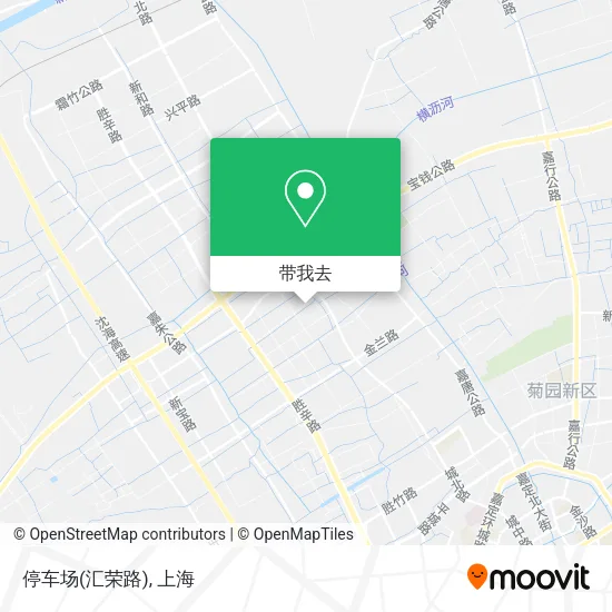 停车场(汇荣路)地图