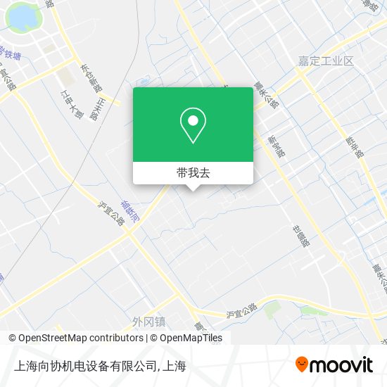 上海向协机电设备有限公司地图