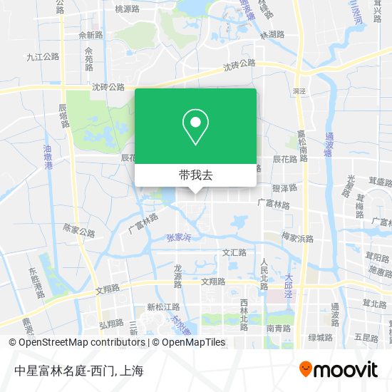 中星富林名庭-西门地图