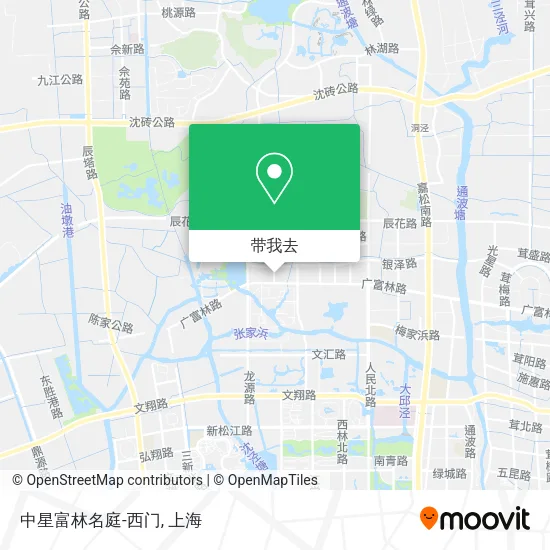 中星富林名庭-西门地图