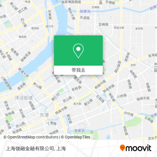 上海饶融金融有限公司地图