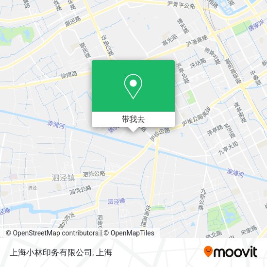 上海小林印务有限公司地图