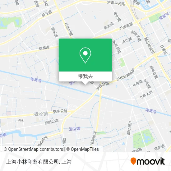 上海小林印务有限公司地图