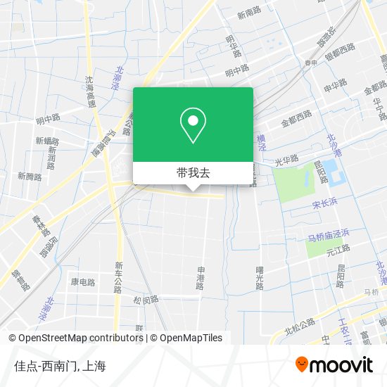 佳点-西南门地图