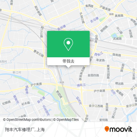 翔丰汽车修理厂地图