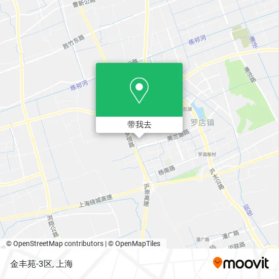 金丰苑-3区地图