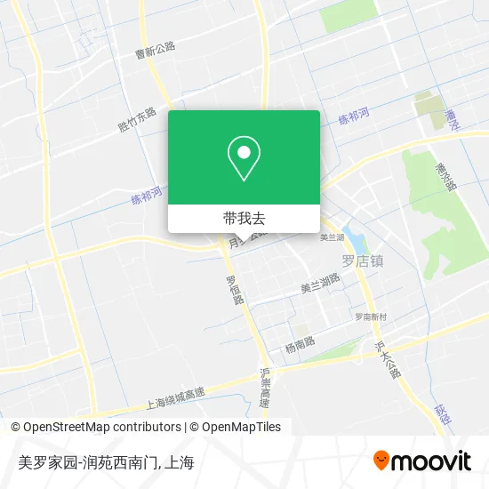 美罗家园-润苑西南门地图