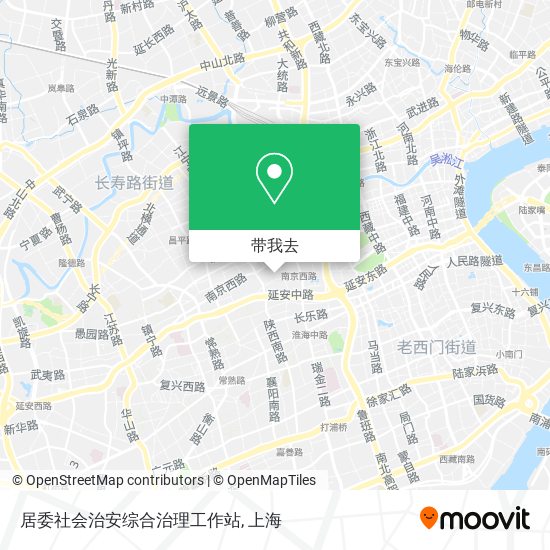 居委社会治安综合治理工作站地图