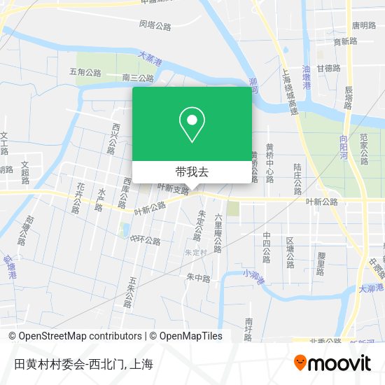 田黄村村委会-西北门地图