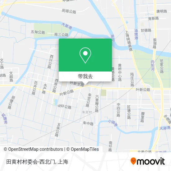 田黄村村委会-西北门地图
