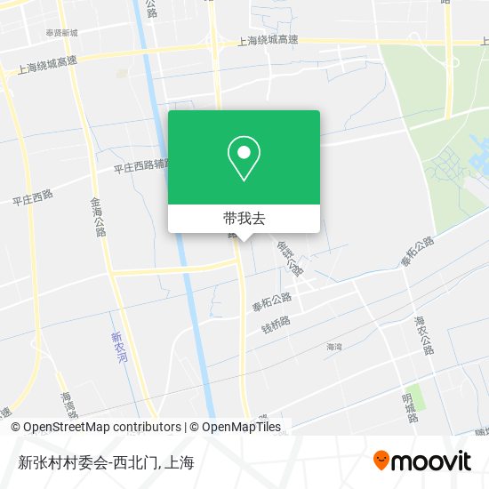 新张村村委会-西北门地图