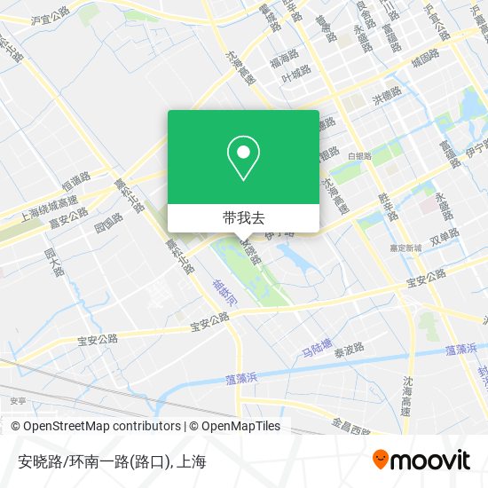 安晓路/环南一路(路口)地图
