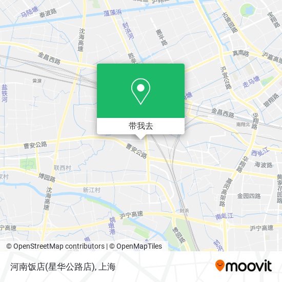 河南饭店(星华公路店)地图