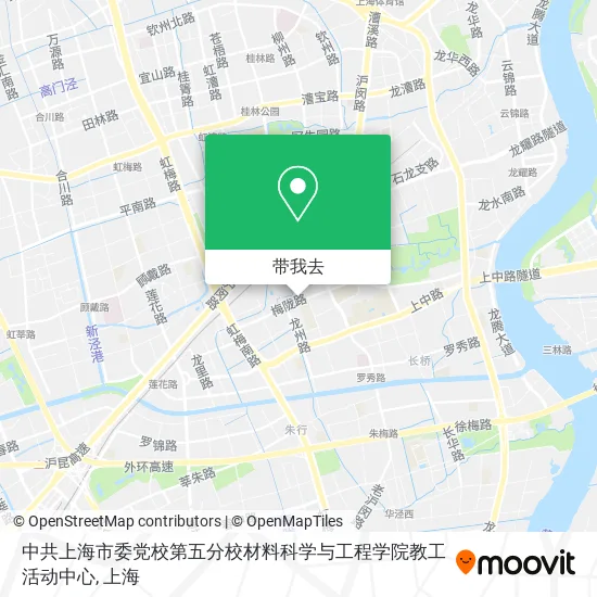 中共上海市委党校第五分校材料科学与工程学院教工活动中心地图