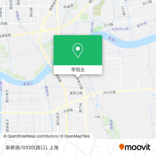 新桥路/G320(路口)地图