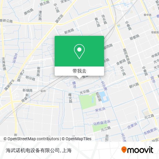 海武诺机电设备有限公司地图