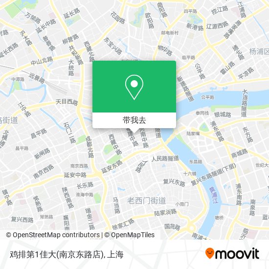 鸡排第1佳大(南京东路店)地图