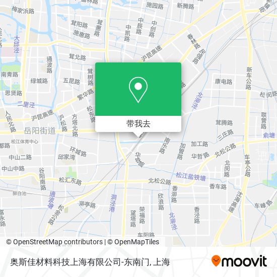 奥斯佳材料科技上海有限公司-东南门地图