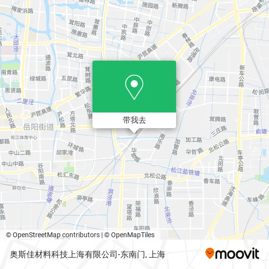 奥斯佳材料科技上海有限公司-东南门地图
