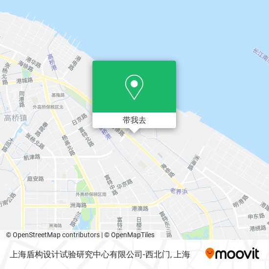 上海盾构设计试验研究中心有限公司-西北门地图