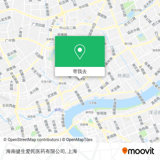 海南健生爱民医药有限公司地图