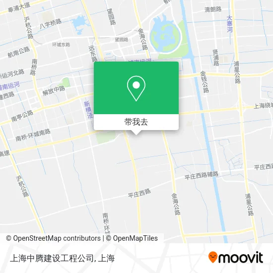 上海中腾建设工程公司地图