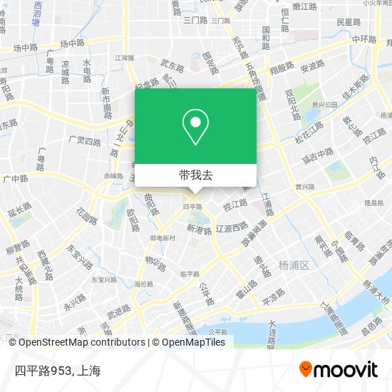 四平路953地图