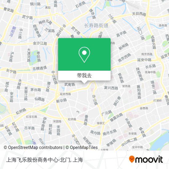 上海飞乐股份商务中心-北门地图