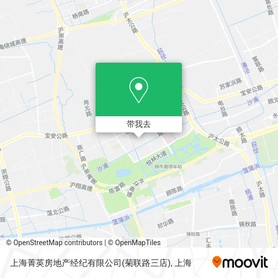 上海菁英房地产经纪有限公司(菊联路三店)地图