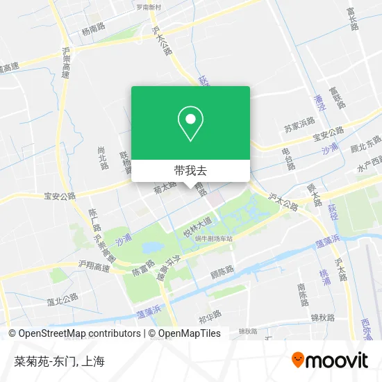 菜菊苑-东门地图