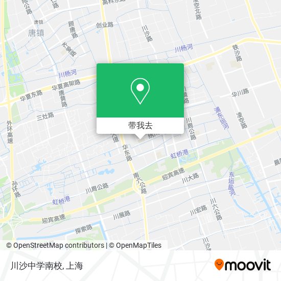 川沙中学南校地图