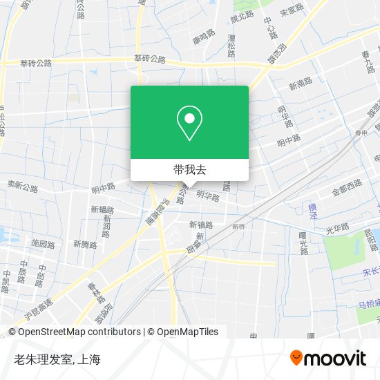 老朱理发室地图