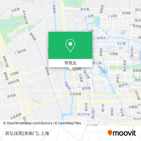 辰弘佳苑(东南门)地图