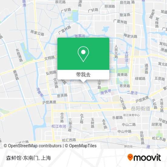 森鲜馆-东南门地图