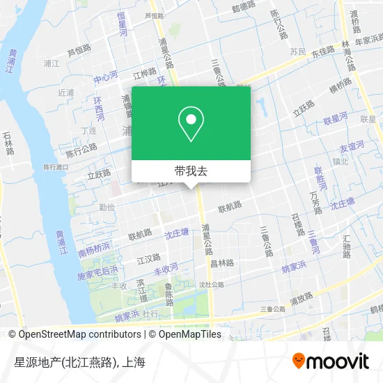 星源地产(北江燕路)地图