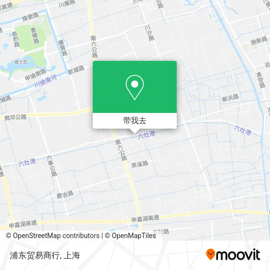浦东贸易商行地图