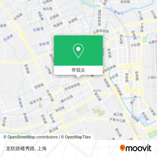 龙联路蟠秀路地图