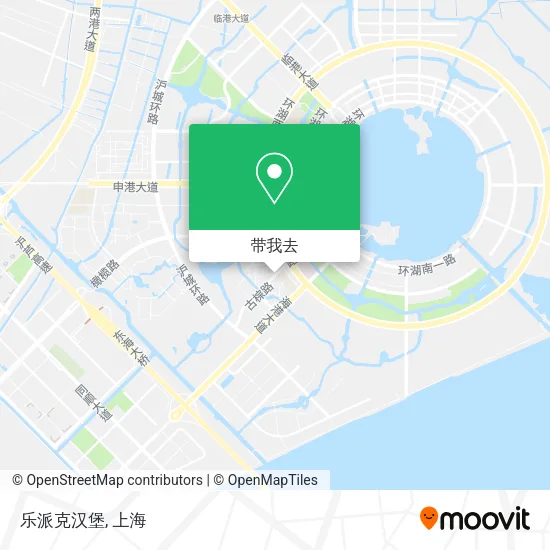 乐派克汉堡地图