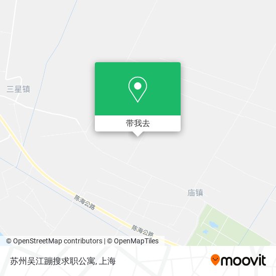 苏州吴江蹦搜求职公寓地图