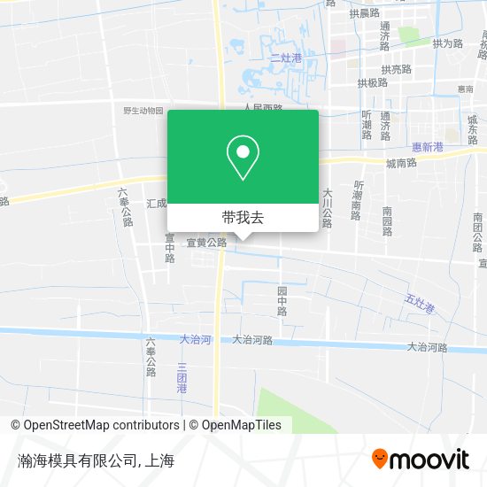 瀚海模具有限公司地图