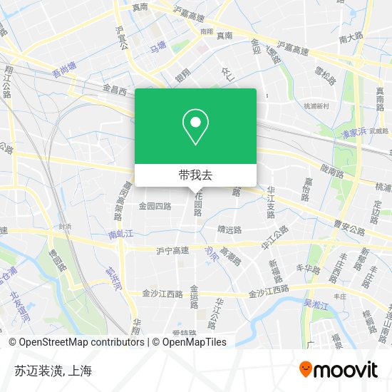 苏迈装潢地图
