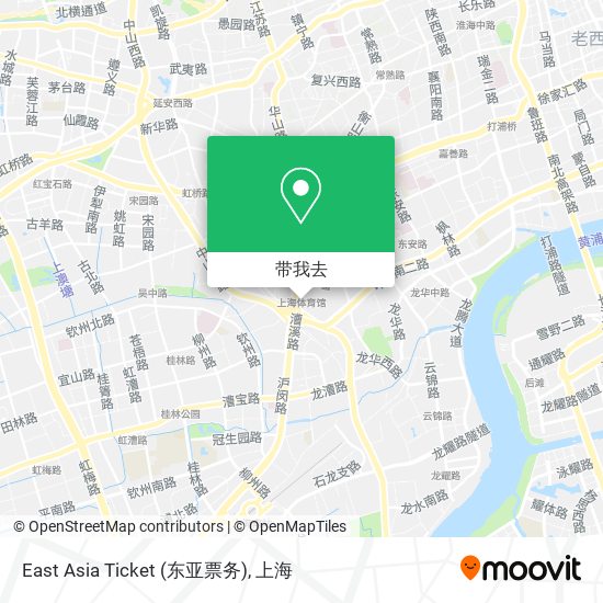 East Asia Ticket (东亚票务)地图