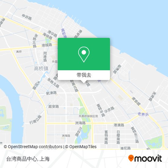 台湾商品中心地图