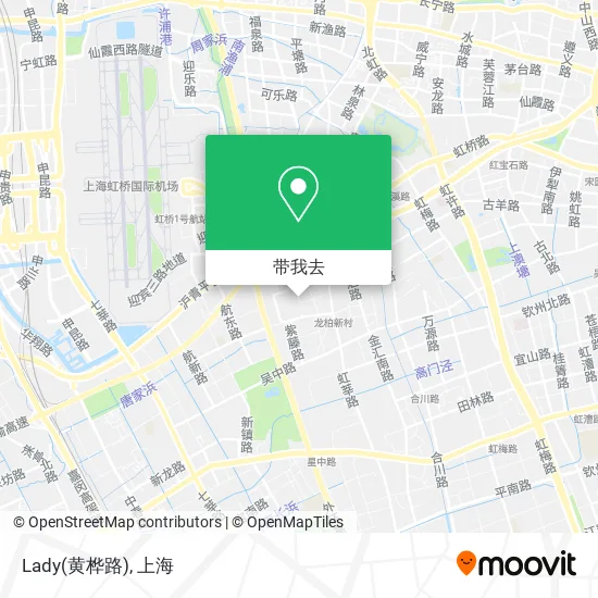 Lady(黄桦路)地图